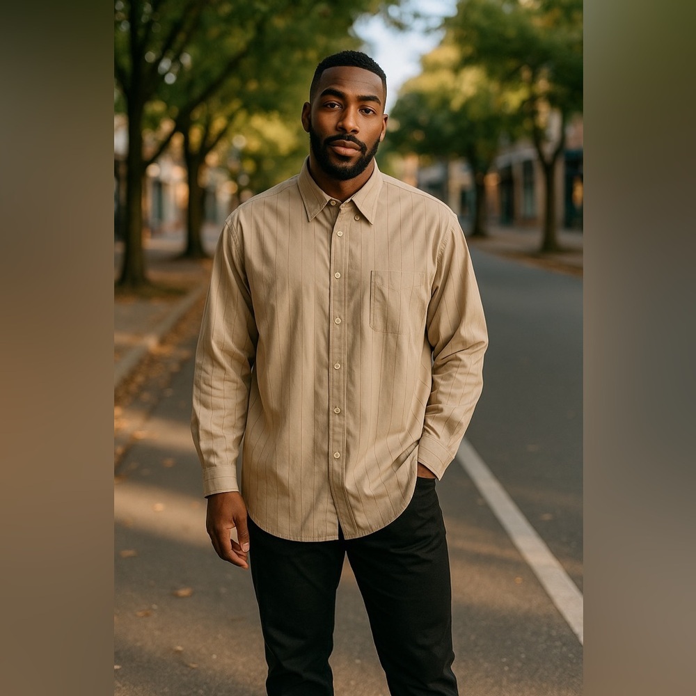 Roundtree and Yorke button up